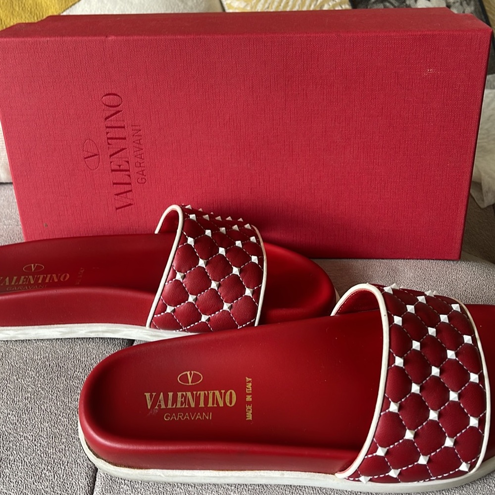 Valentino Rockstud Sandals - Picture 13 of 16